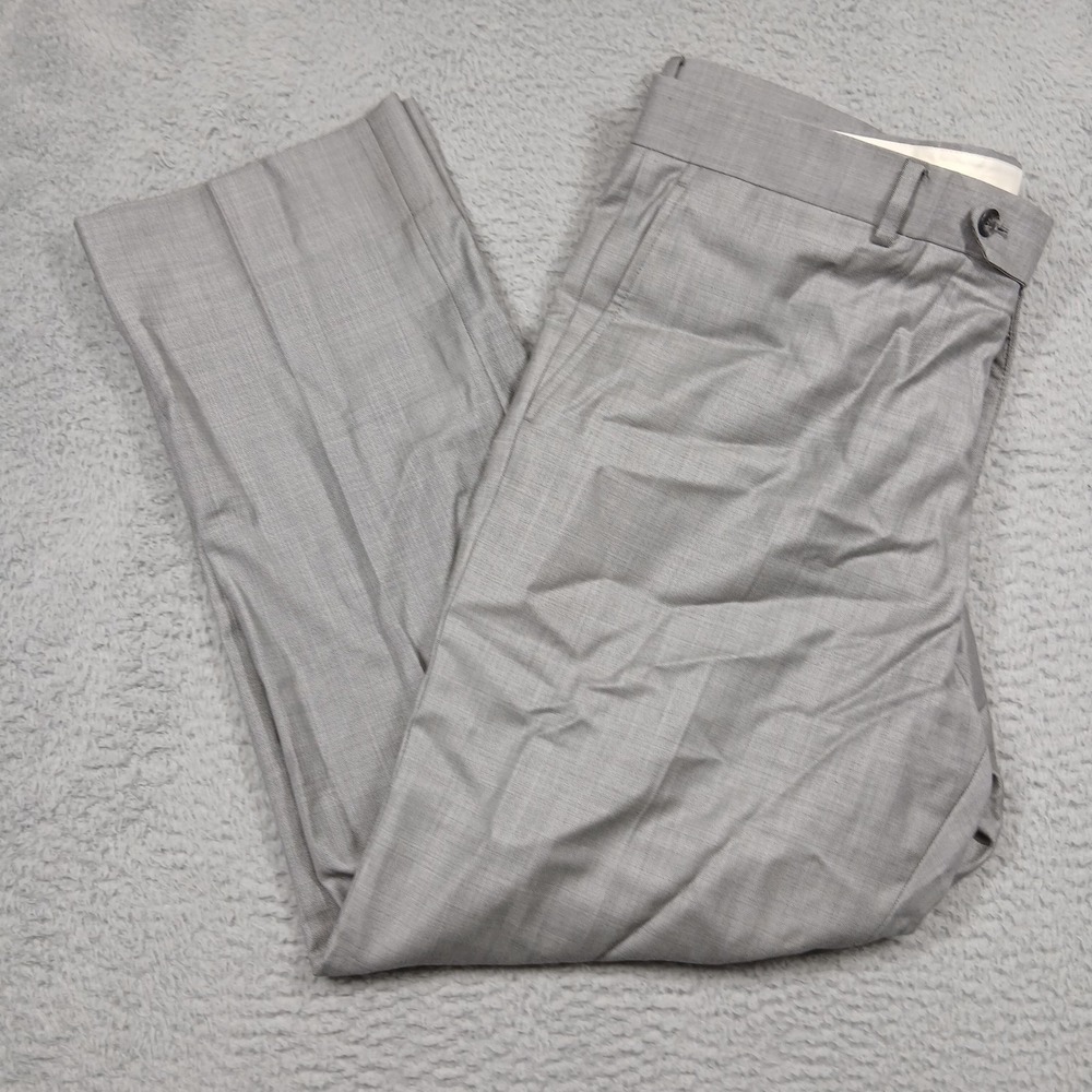 Brooks Brothers 1818 Pants Mens 40x30 Traditional Wool Dress‎ Made Italy Classic